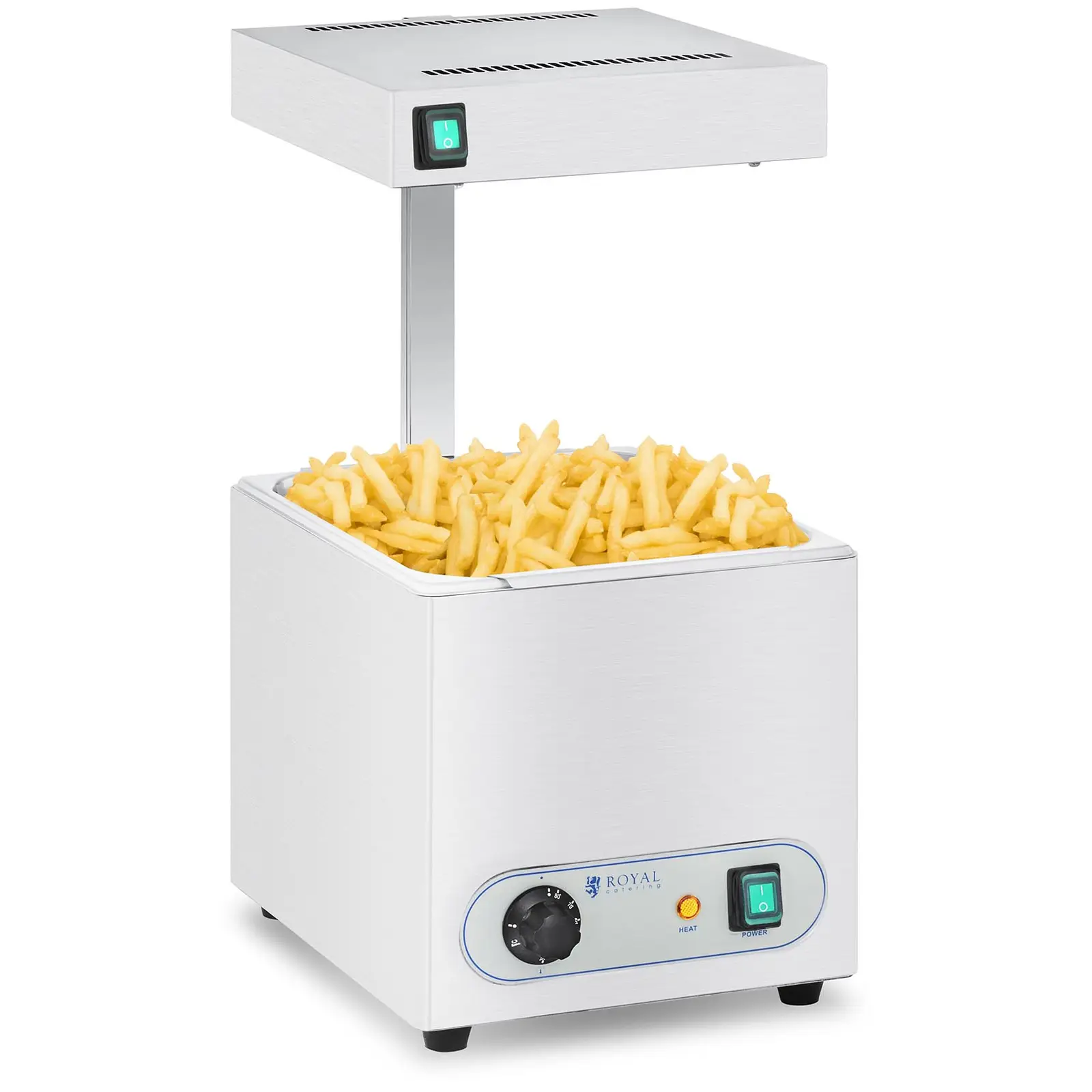 Calentador de patatas fritas con lámpara - 850 W