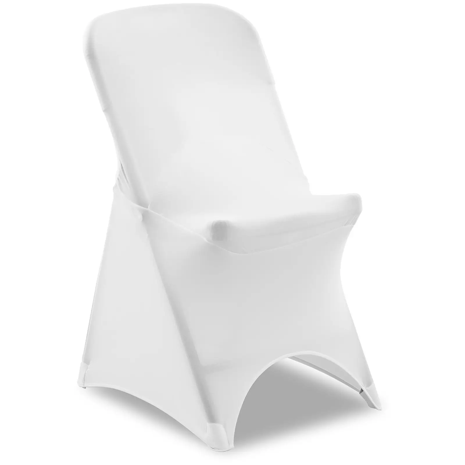 Funda para silla plegable - blanca - Royal Catering 
