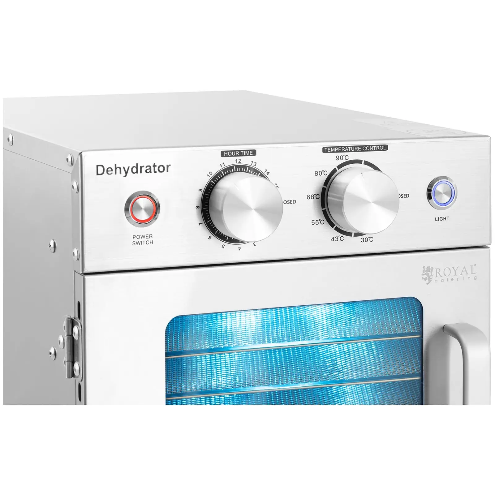 Deshidratador de alimentos - 500 W - Royal Catering - 6 niveles
