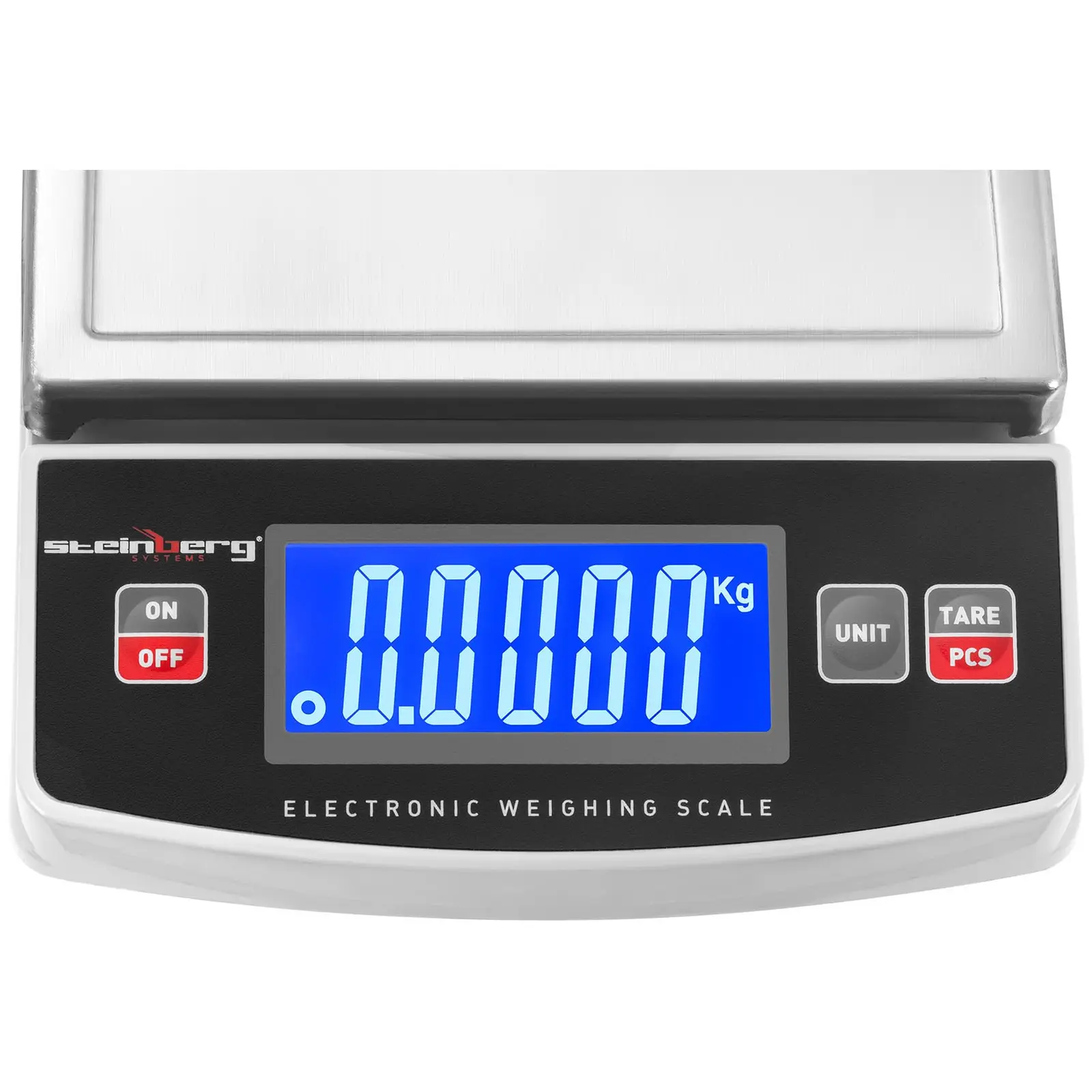 Balanza digital de mesa - 5.000 g / 1 g - 14,8 x 15,2 cm - LCD