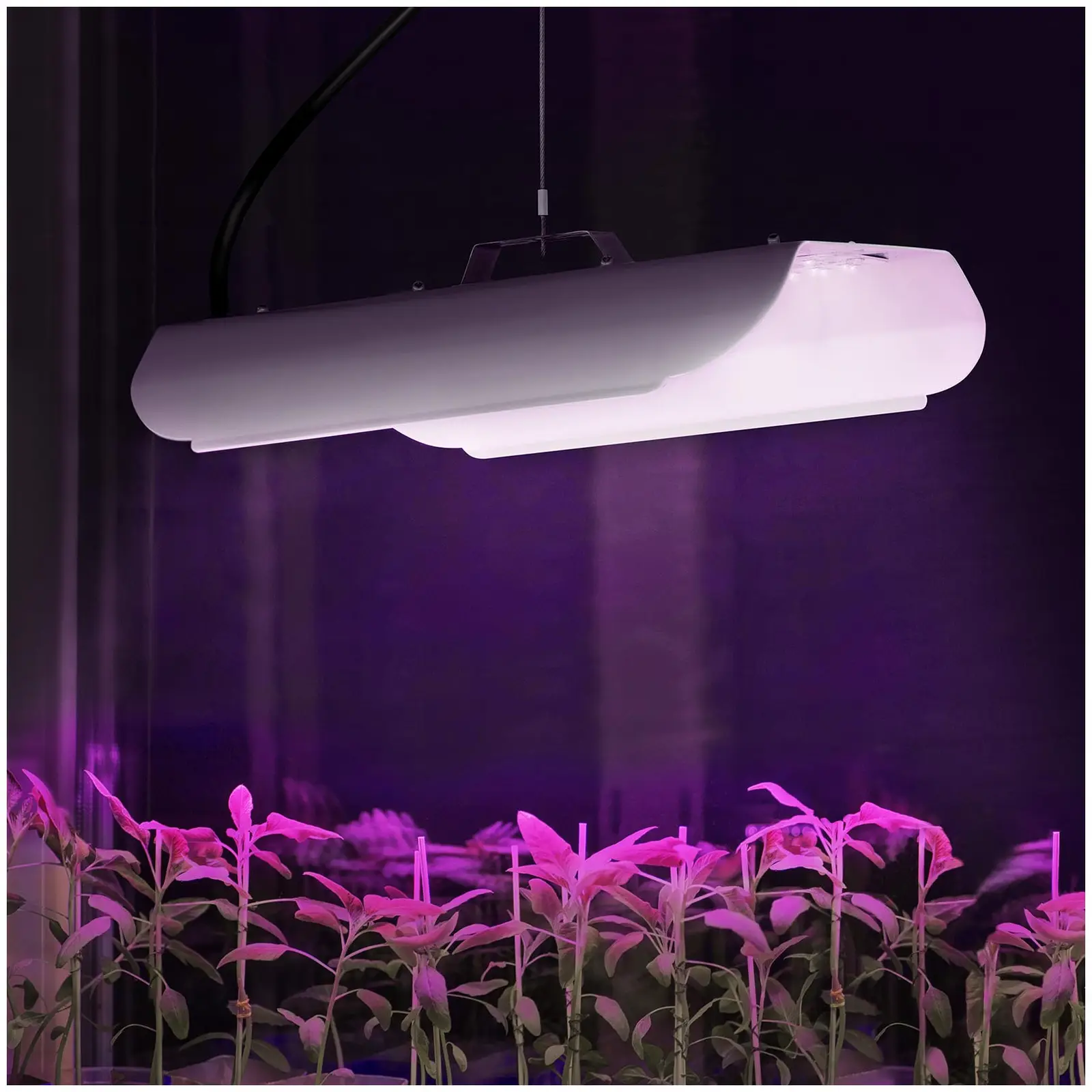 Lámpara LED para plantas - Espectro completo - 100 W - 136 LED - 6.000 lúmenes - clavija europea