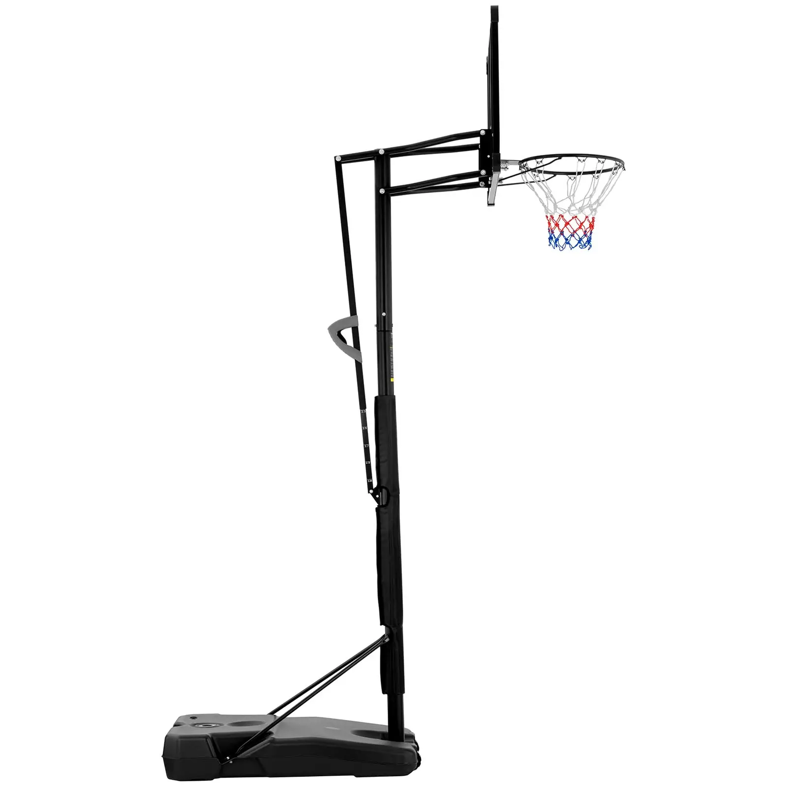 Canasta de baloncesto con soporte - regulable en altura - de 230 a 305 cm