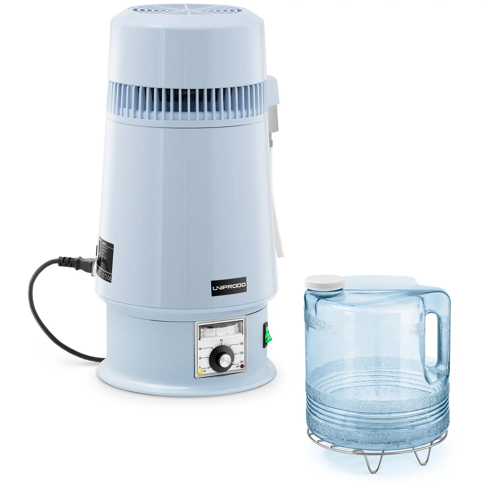 Destilador eléctrico - agua - 4 L - temperatura regulable