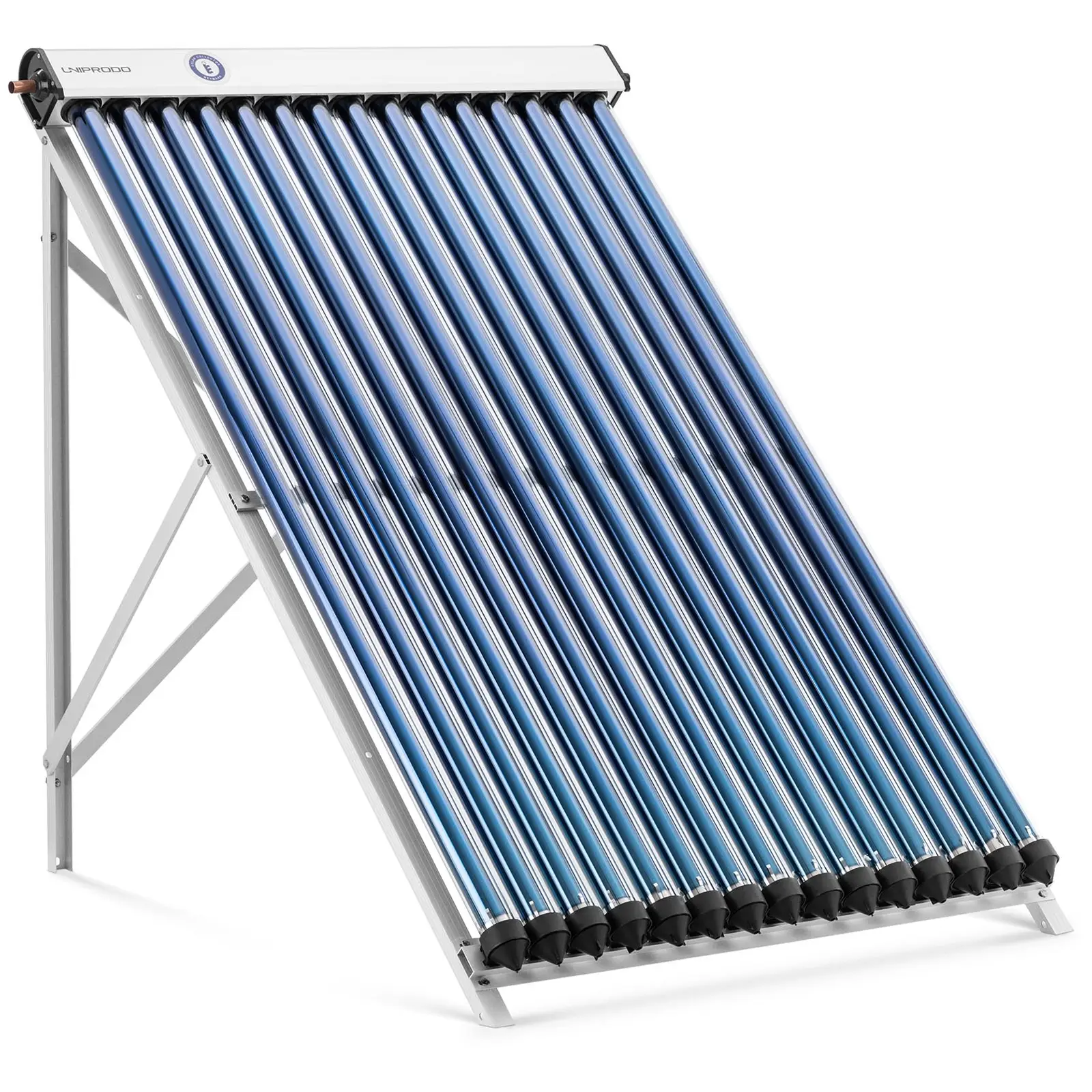 Colector solar de tubos - energía térmica solar - 15 tubos - 120 - 150 L - 1.2 m² - -45 - 90 °C