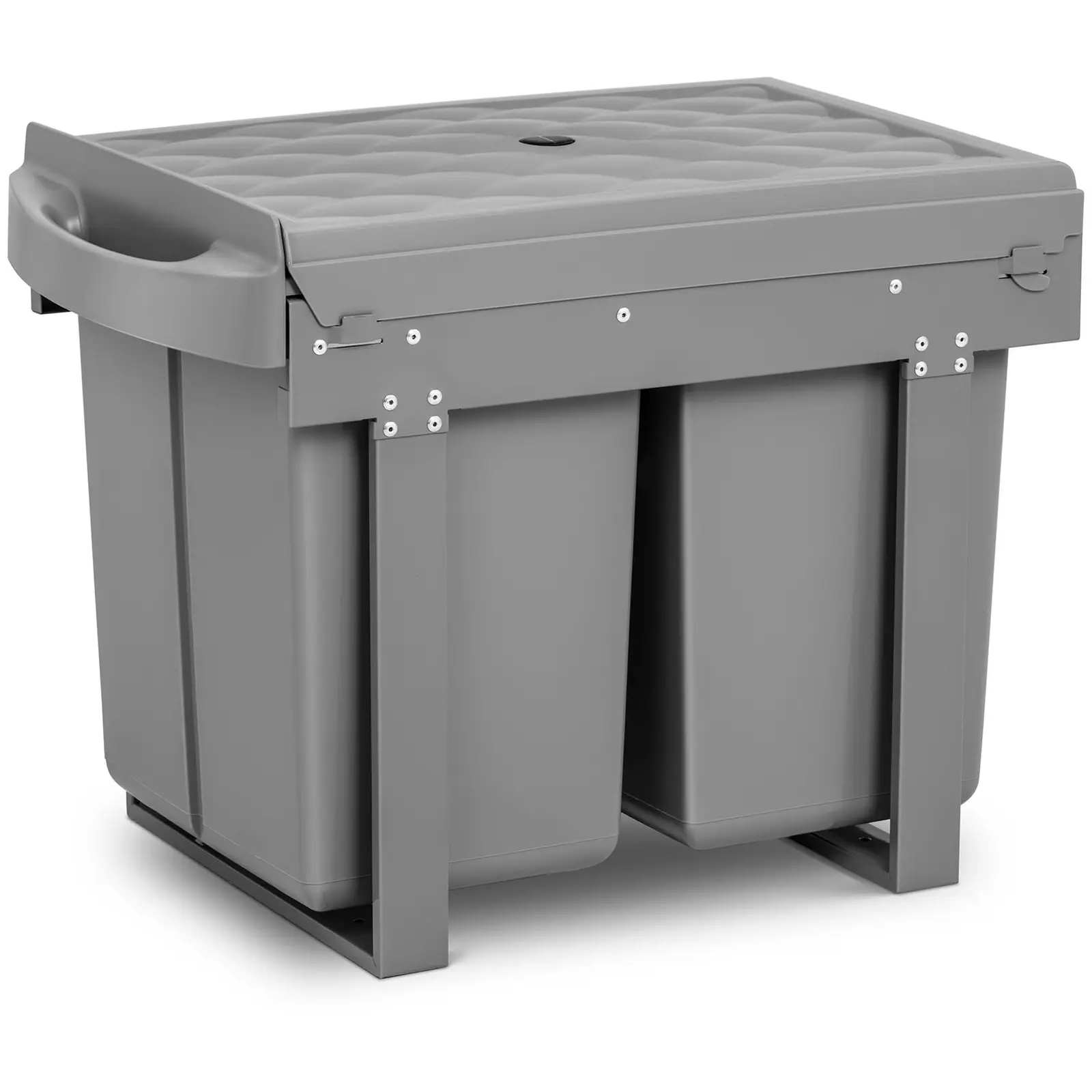 Cubo de basura integrado doble - 2 x 20 L